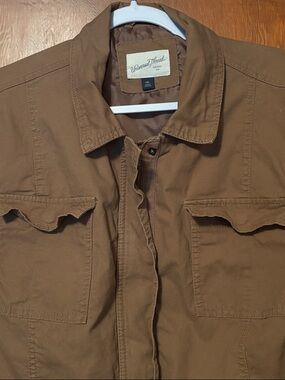 Universal Thread Men's Military Field Jacket in Brown